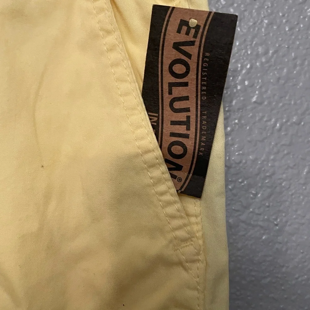Revolution yellowCream Cargo Pants Utilitarian Style